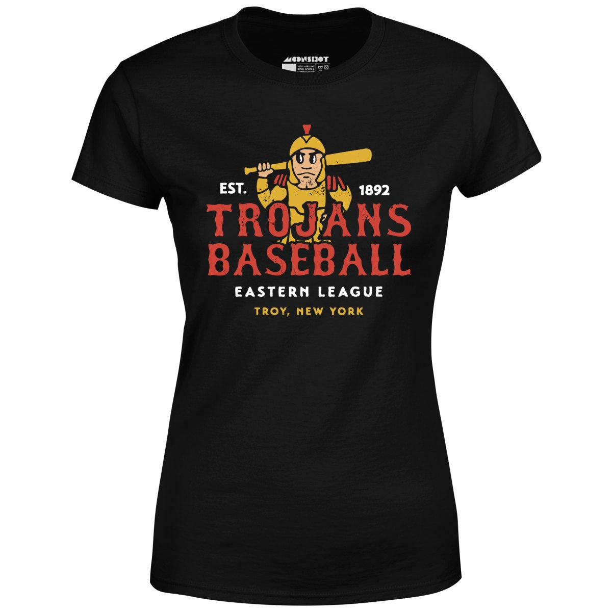 Troy Trojans - New York - Vintage Defunct Baseball Teams - Women's T-Shirt