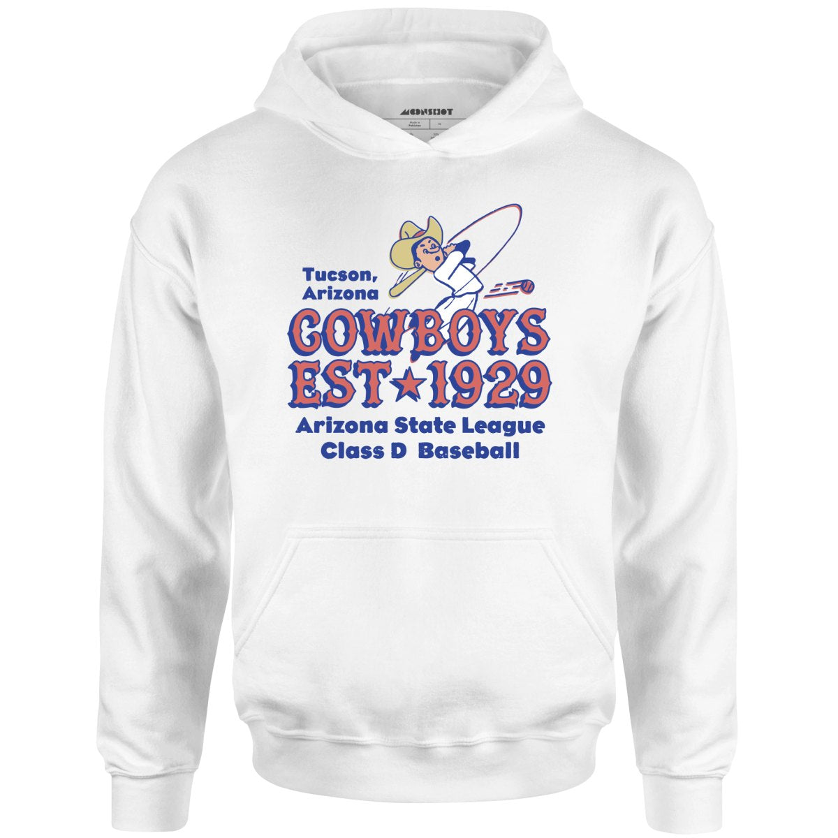 Tucson Cowboys - Arizona - Vintage Defunct Baseball Teams - Unisex Hoodie