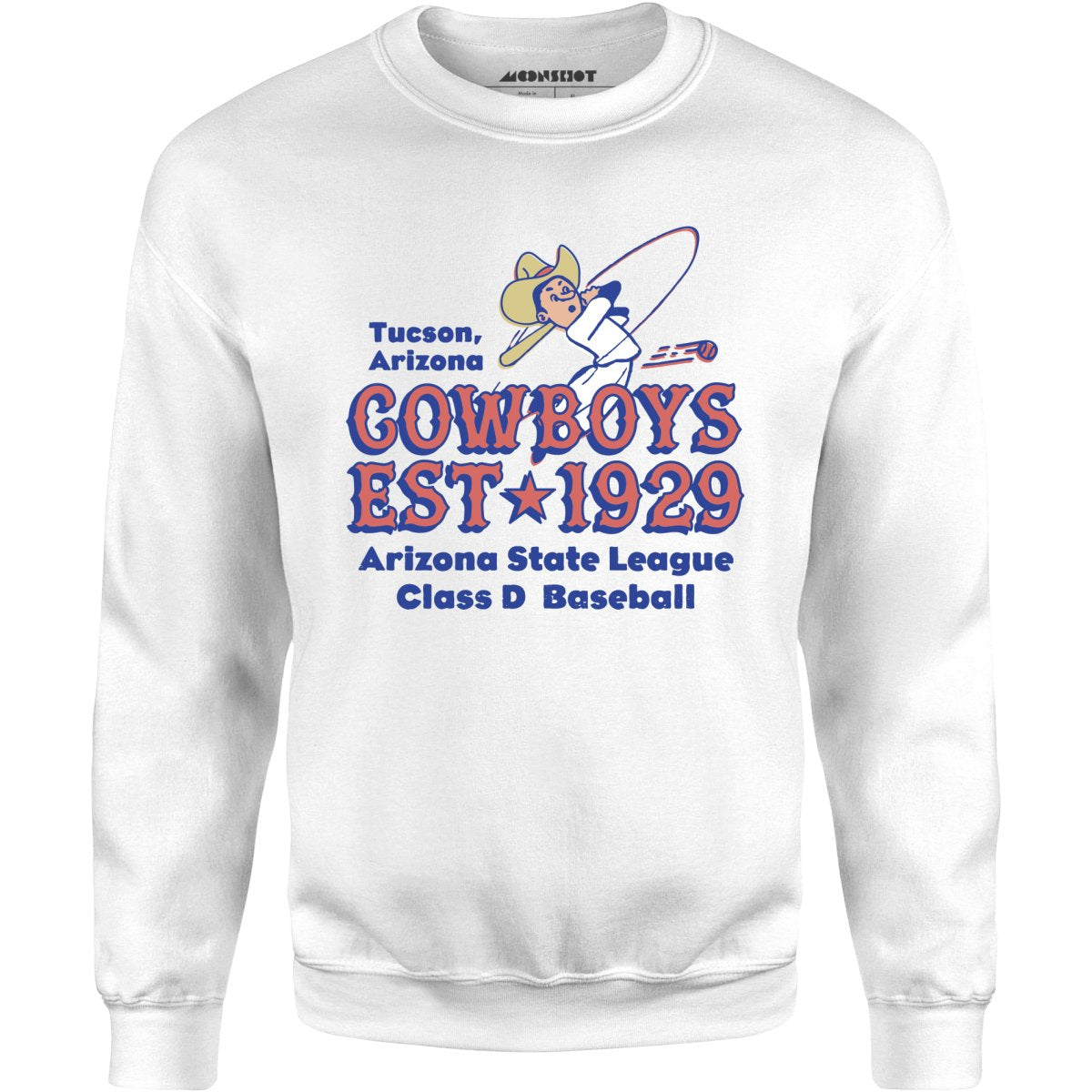 Tucson Cowboys - Arizona - Vintage Defunct Baseball Teams - Unisex Sweatshirt