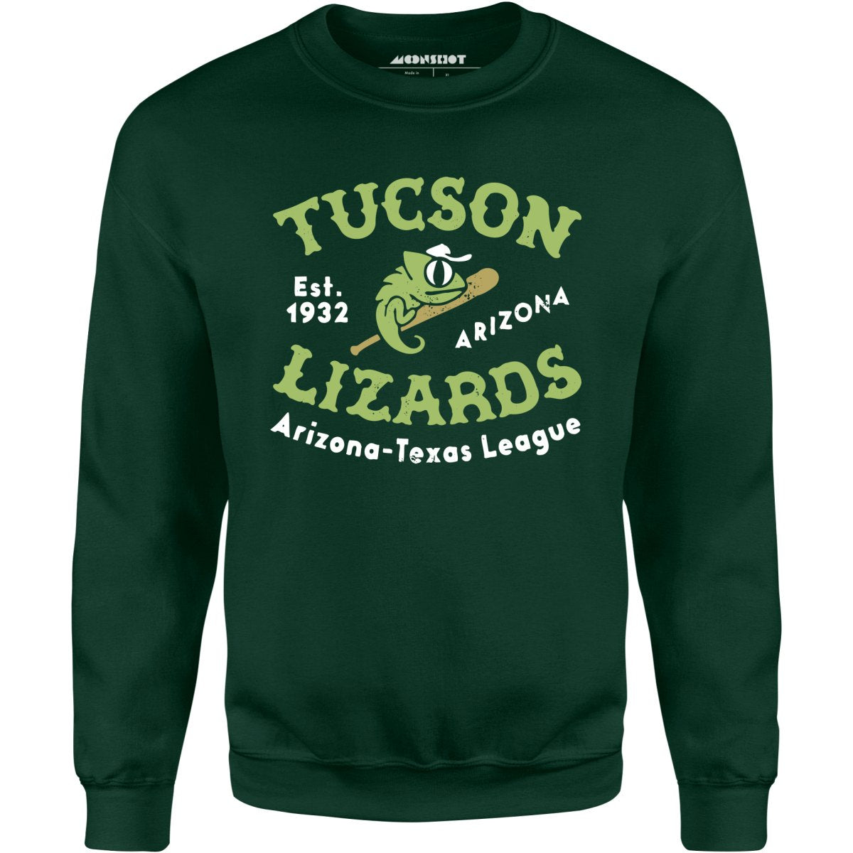 Tucson Lizards - Arizona - Vintage Defunct Baseball Teams - Unisex Sweatshirt
