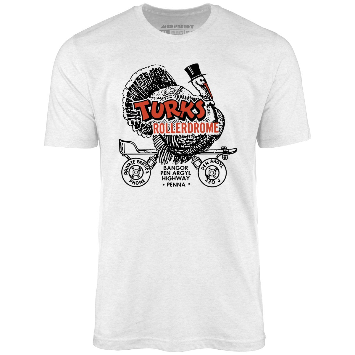 Turks Rollerdrome - Pen Argyl, PA - Vintage Roller Rink - Unisex T-Shirt