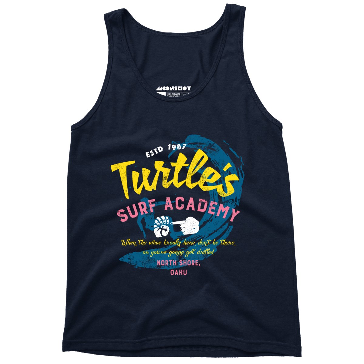 Turtle's Surf Academy - North Shore Parody - Unisex Tank Top