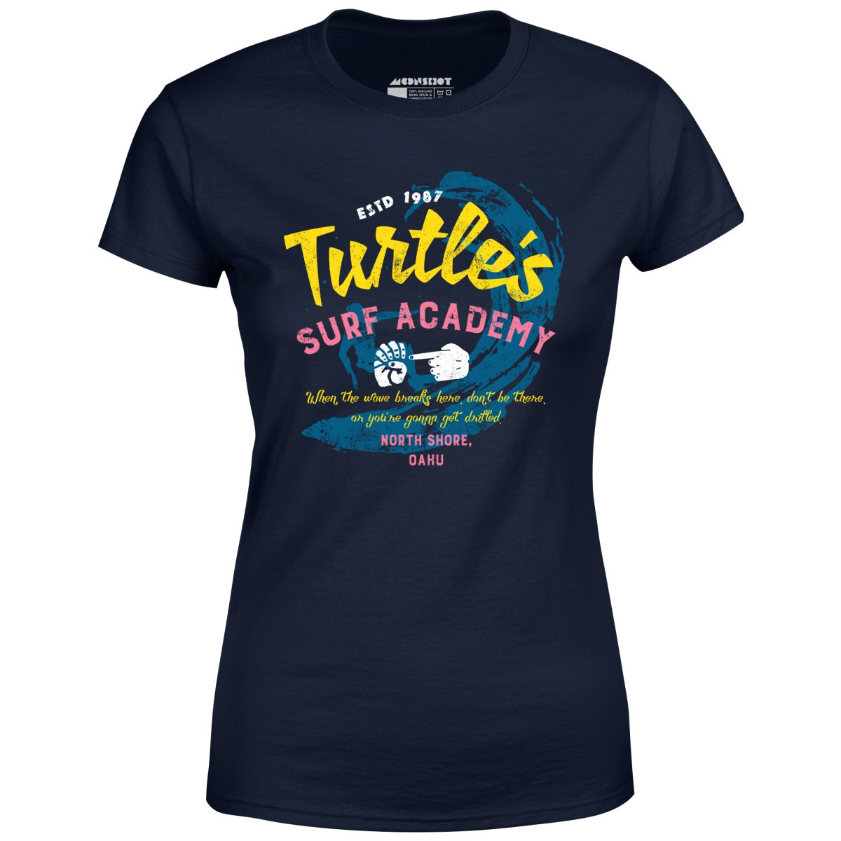 Turtle's Surf Academy - North Shore Parody - Women's T-Shirt