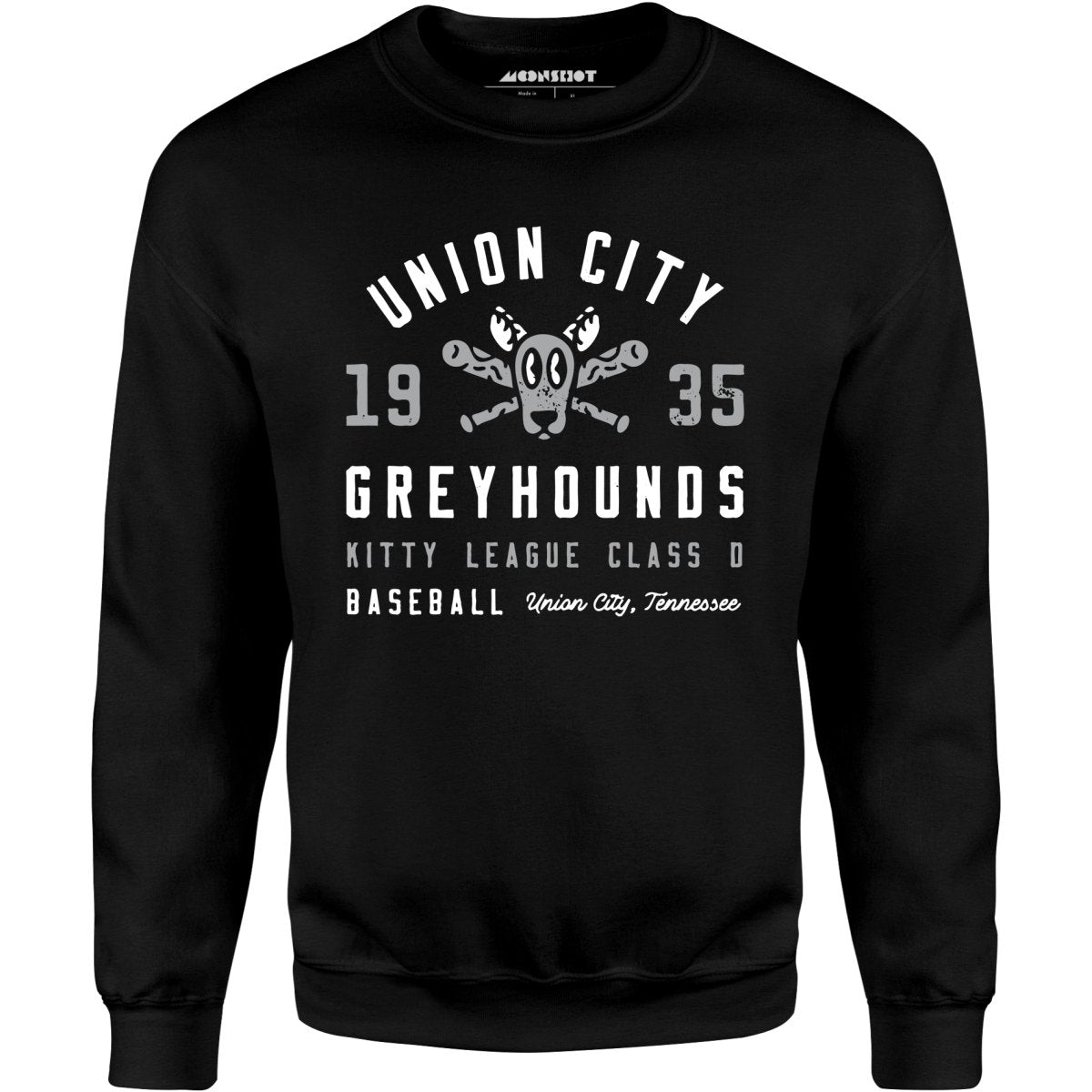 Union City Greyhounds - Tennessee - Vintage Defunct Baseball Teams - Unisex Sweatshirt