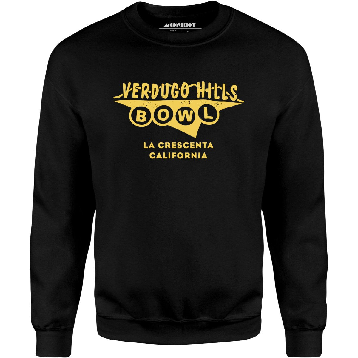 Verdugo Hills - La Crescenta, CA - Vintage Bowling Alley - Unisex Sweatshirt