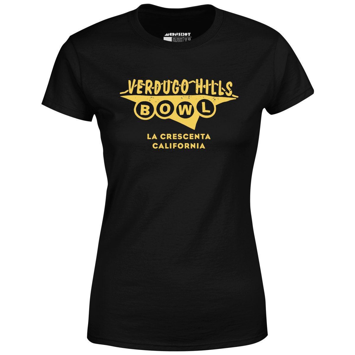 Verdugo Hills - La Crescenta, CA - Vintage Bowling Alley - Women's T-Shirt