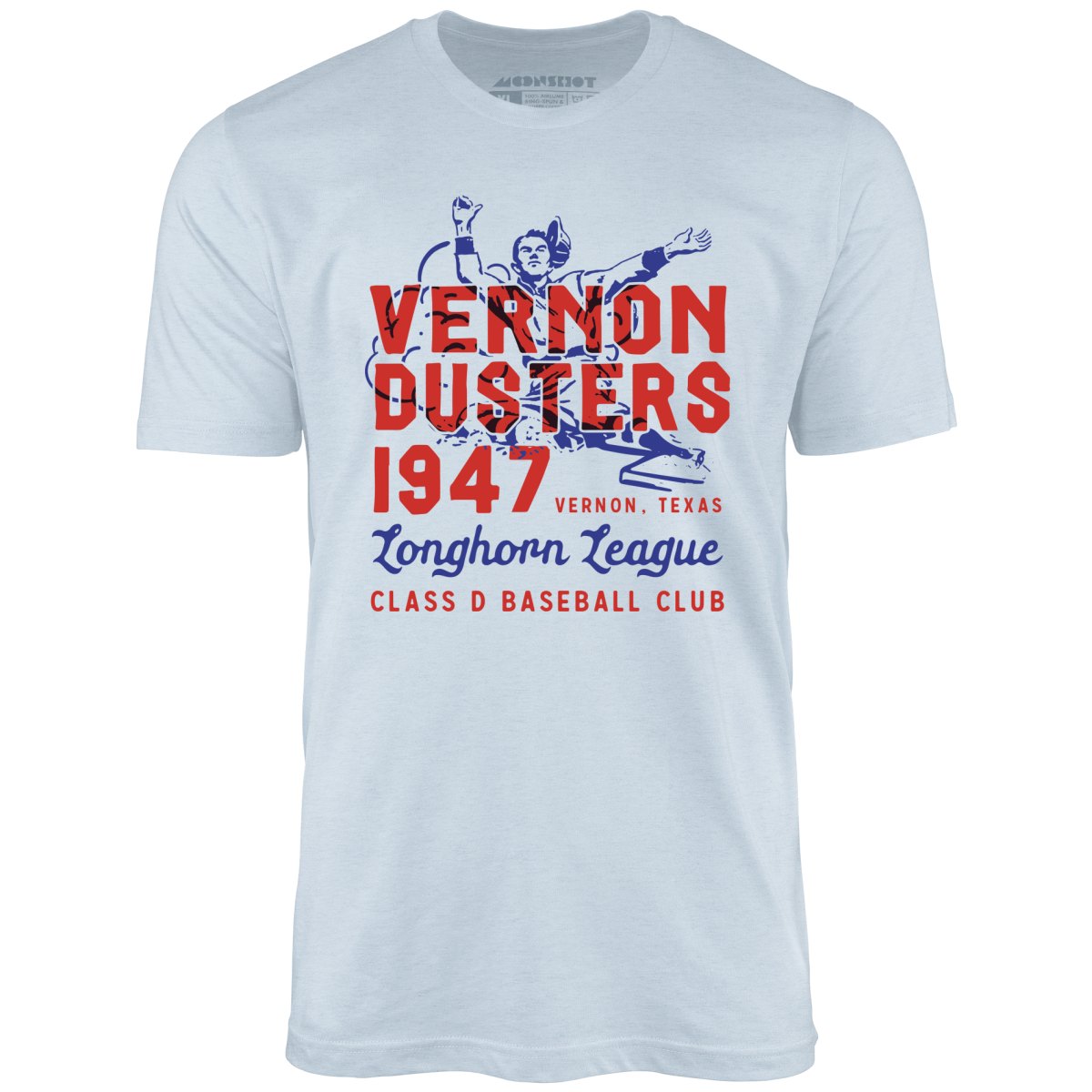 Vernon Dusters - Texas - Vintage Defunct Baseball Teams - Unisex T-Shirt
