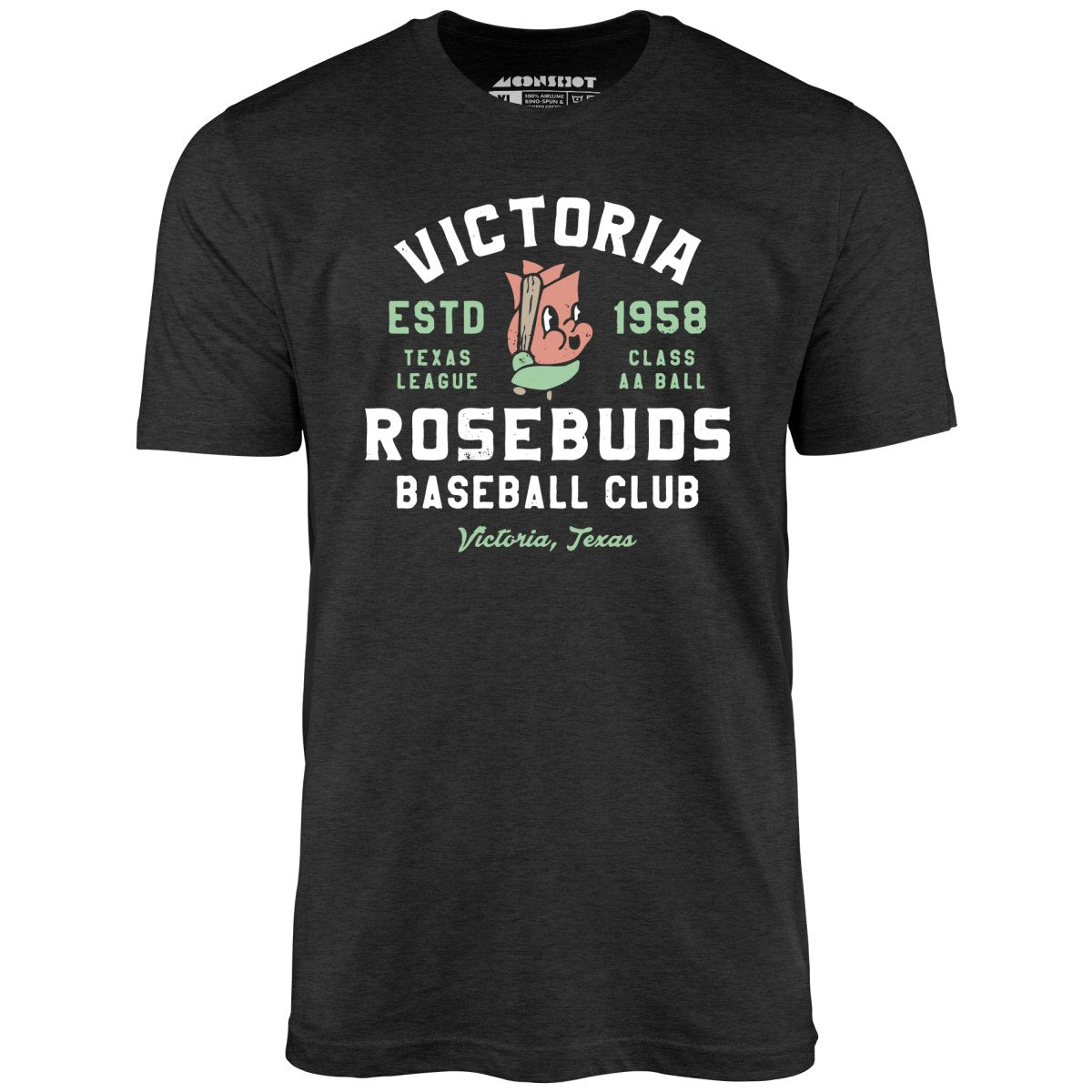 Victoria Rosebuds - Texas - Vintage Defunct Baseball Teams - Unisex T-Shirt