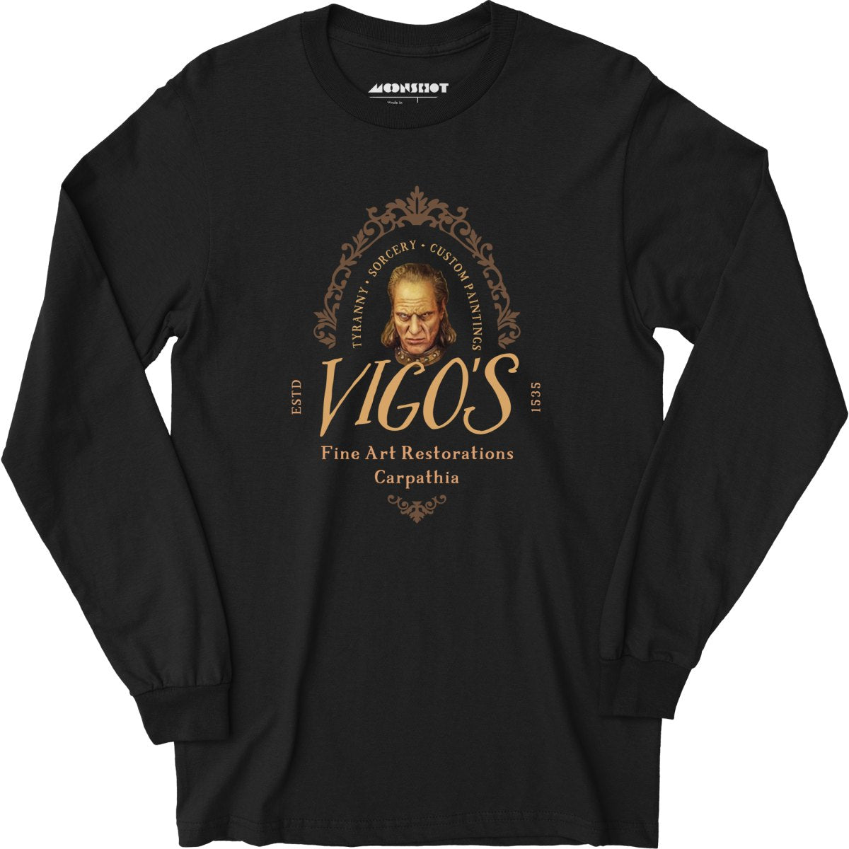 Vigo's Fine Art Restorations - Long Sleeve T-Shirt