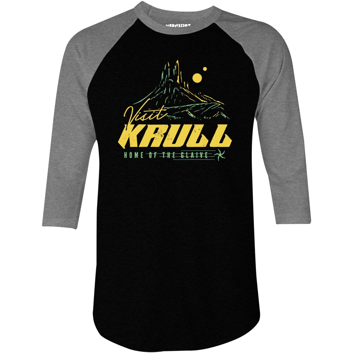 Visit Krull - 3/4 Sleeve Raglan T-Shirt