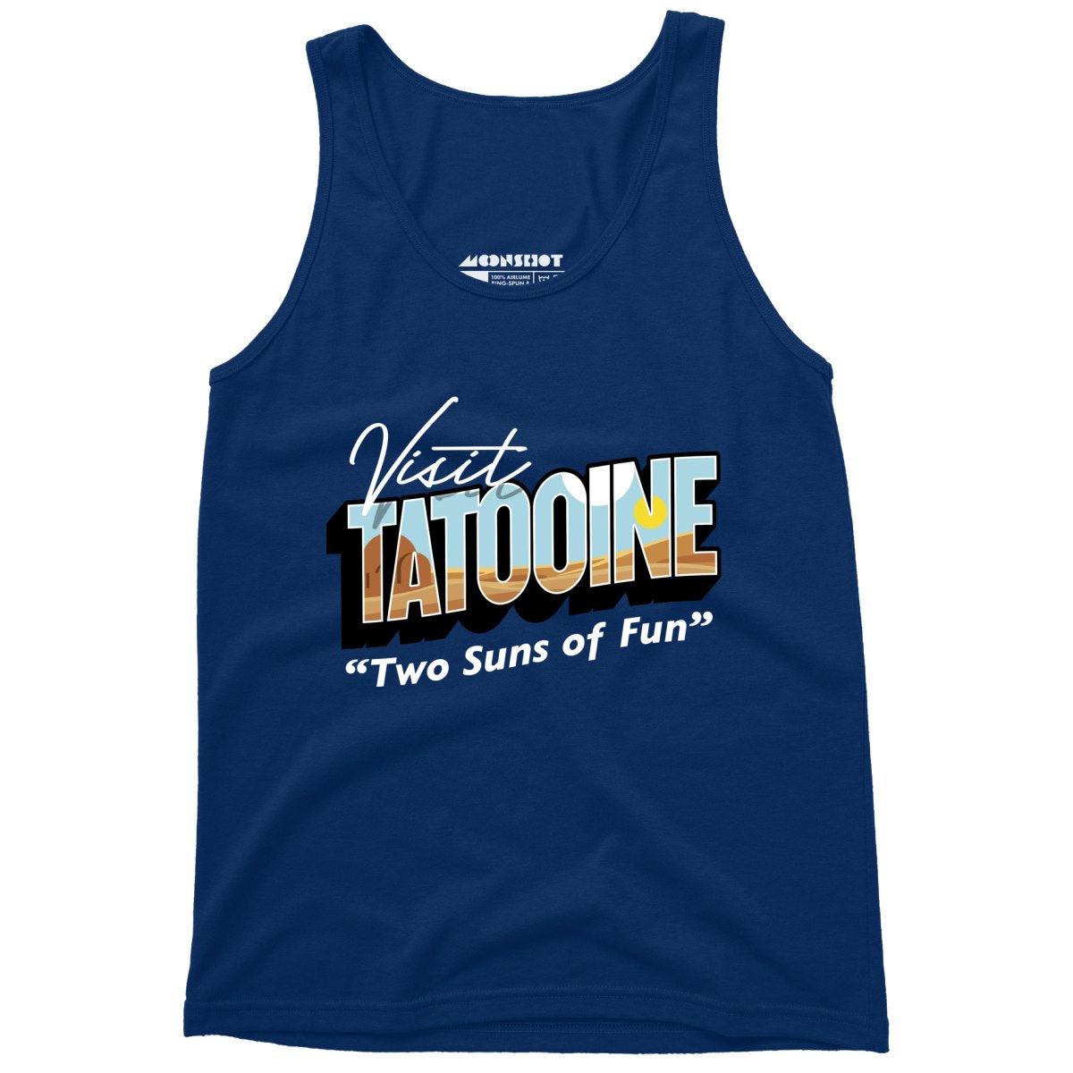 Visit Tatooine - Two Suns of Fun - Unisex Tank Top