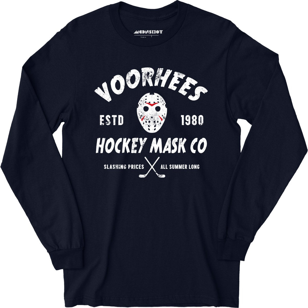 Voorhees Hockey Mask Co. - Long Sleeve T-Shirt