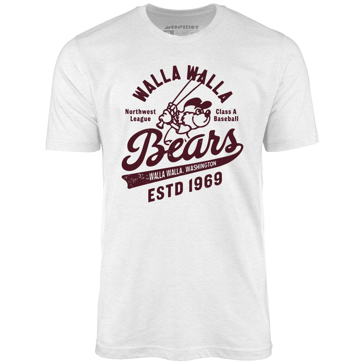 Walla Walla Bears - Washington - Vintage Defunct Baseball Teams - Unisex T-Shirt