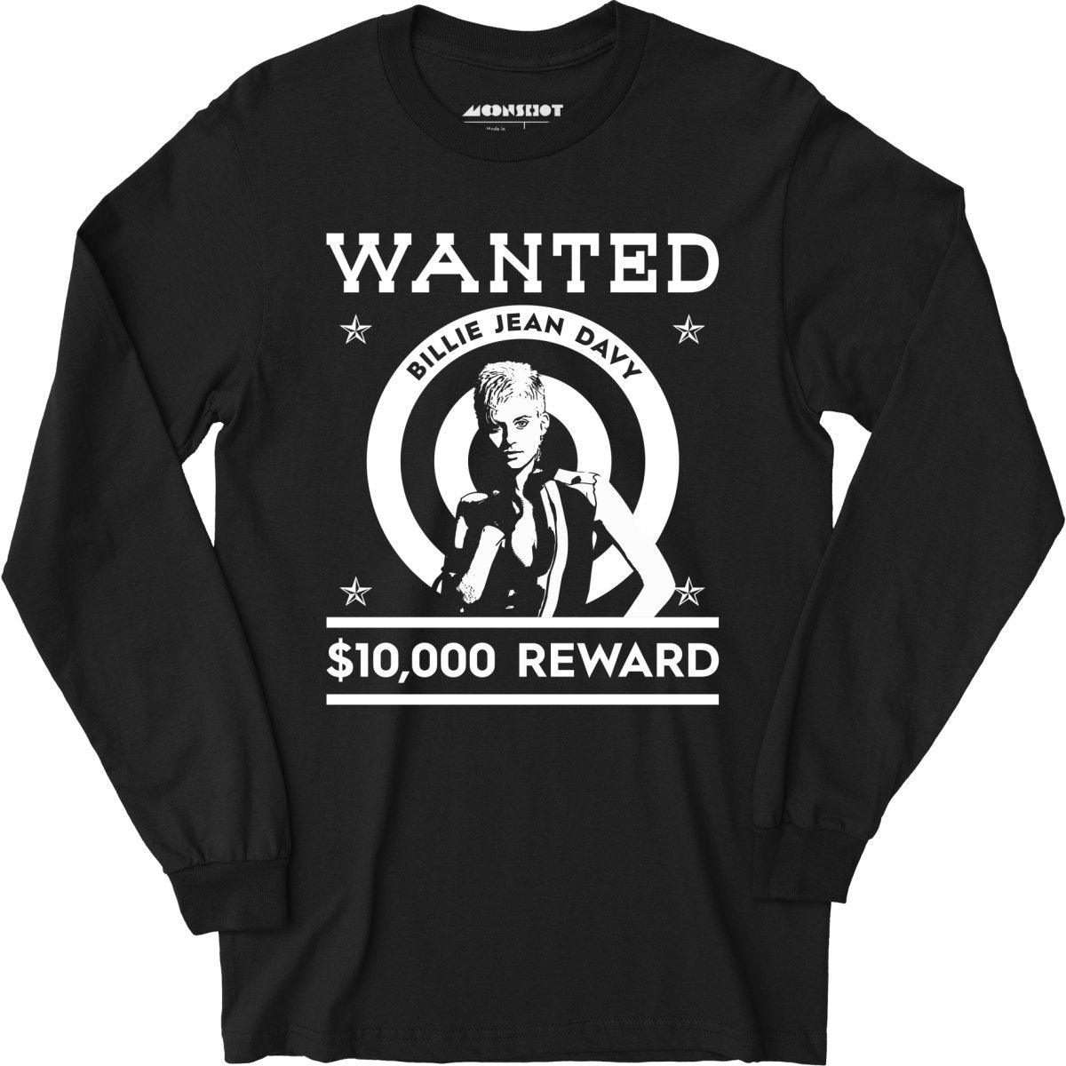 Wanted - Billie Jean Davy - Long Sleeve T-Shirt