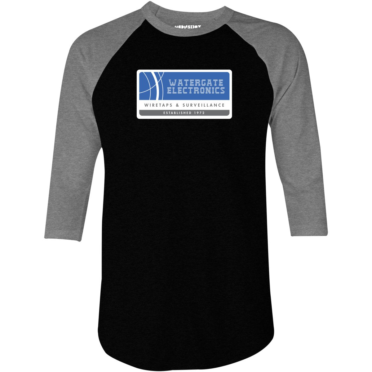 Watergate Electronics - 3/4 Sleeve Raglan T-Shirt