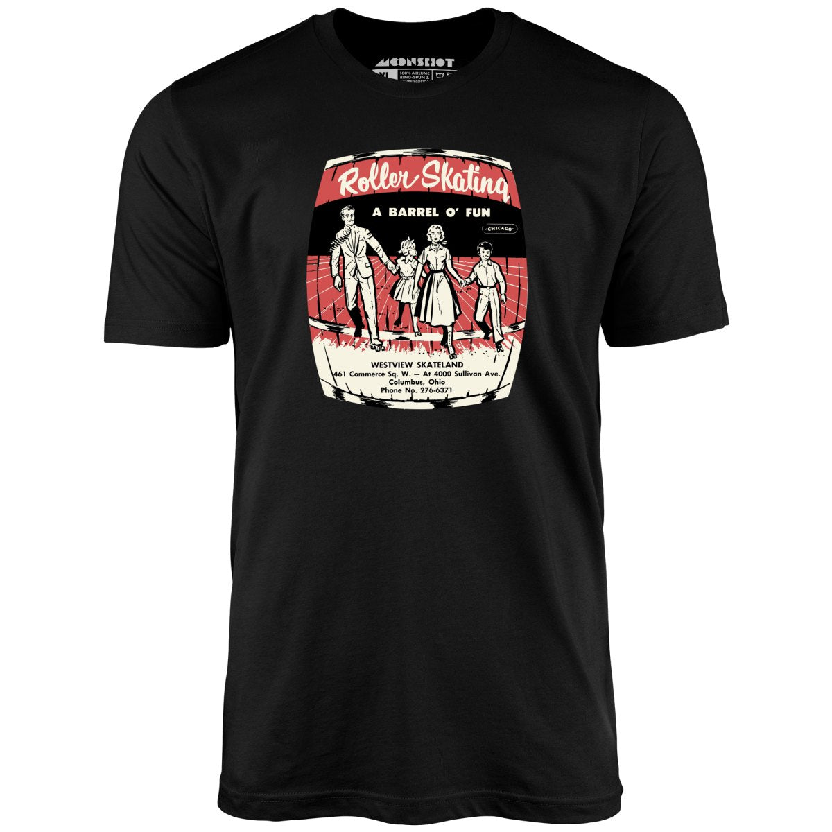 Westview Skateland - Columbus, OH - Vintage Roller Rink - Unisex T-Shirt