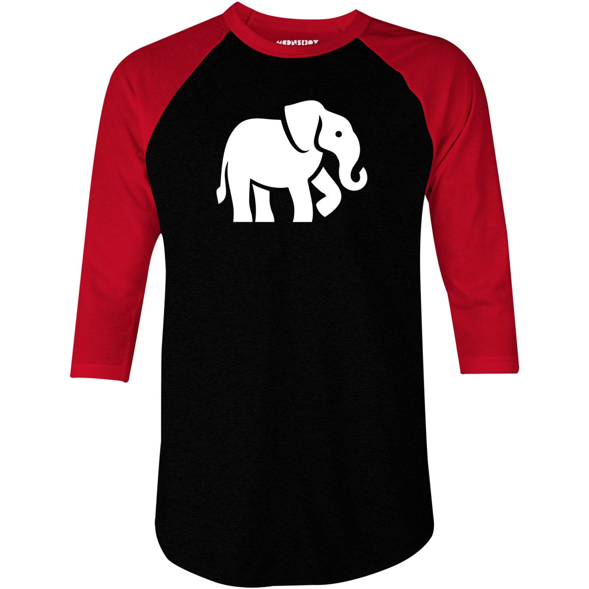White Elephant Gift - 3/4 Sleeve Raglan T-Shirt
