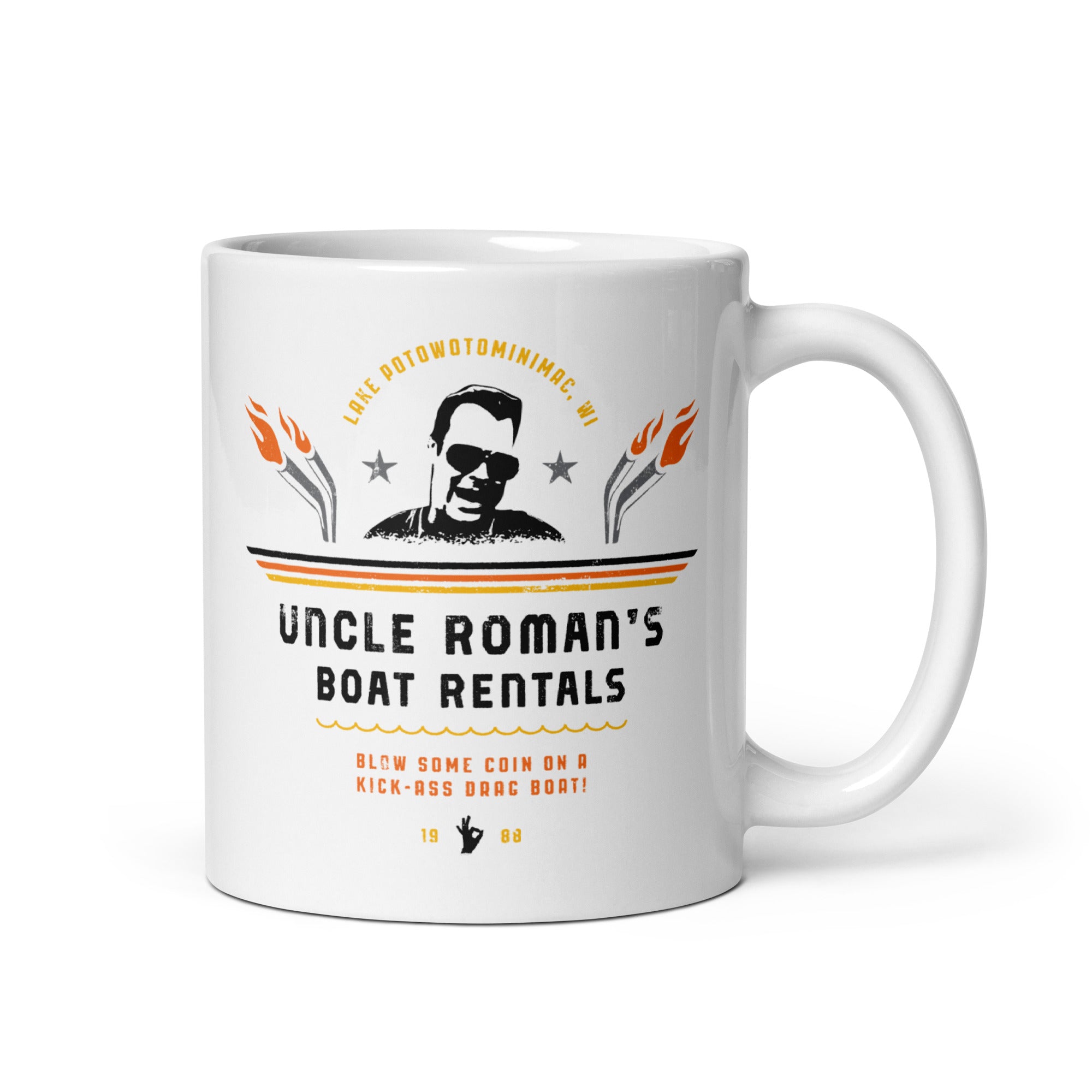 Uncle Roman's Boat Rentals - 11oz Coffee Mug