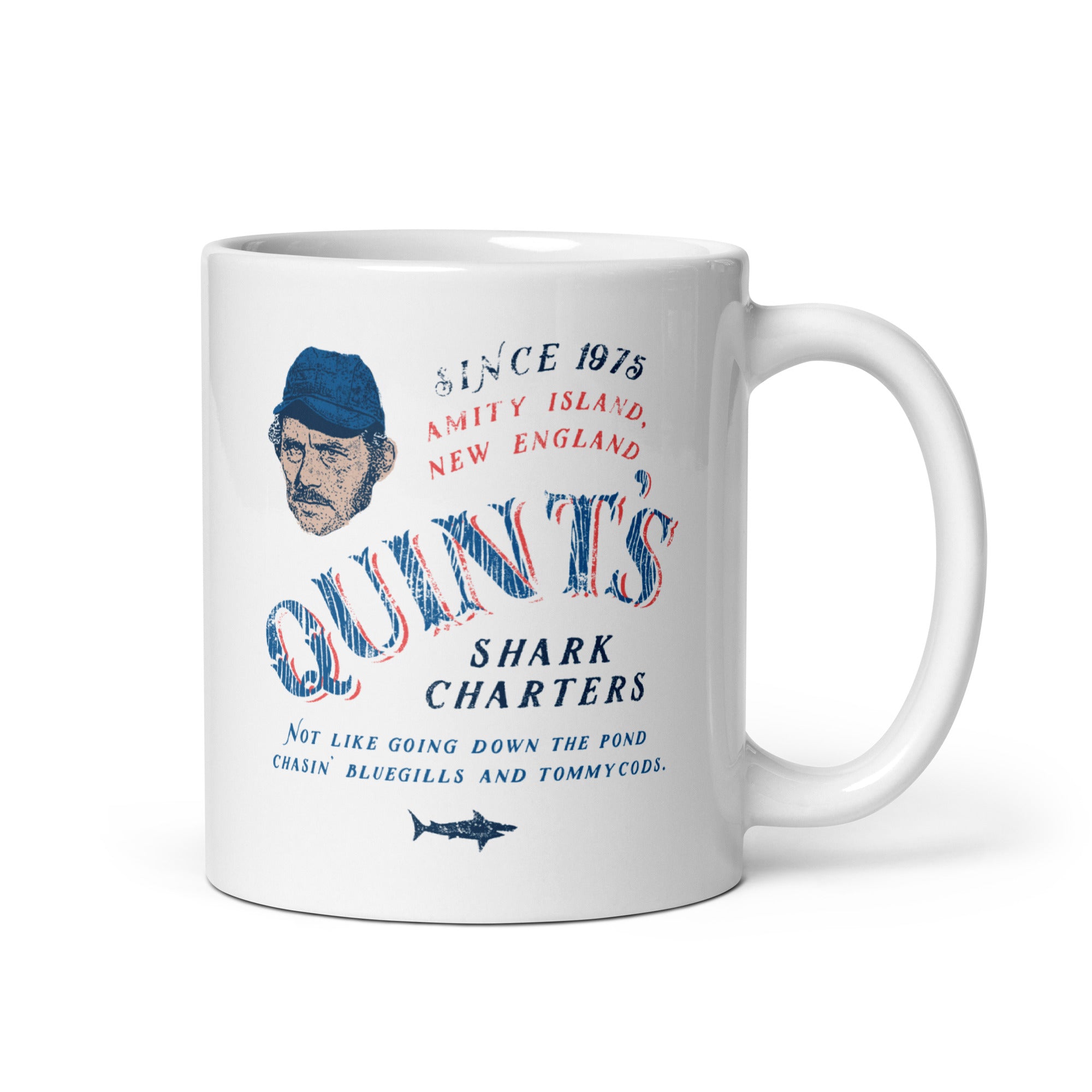 Quint's Shark Charters - 11oz Coffee Mug