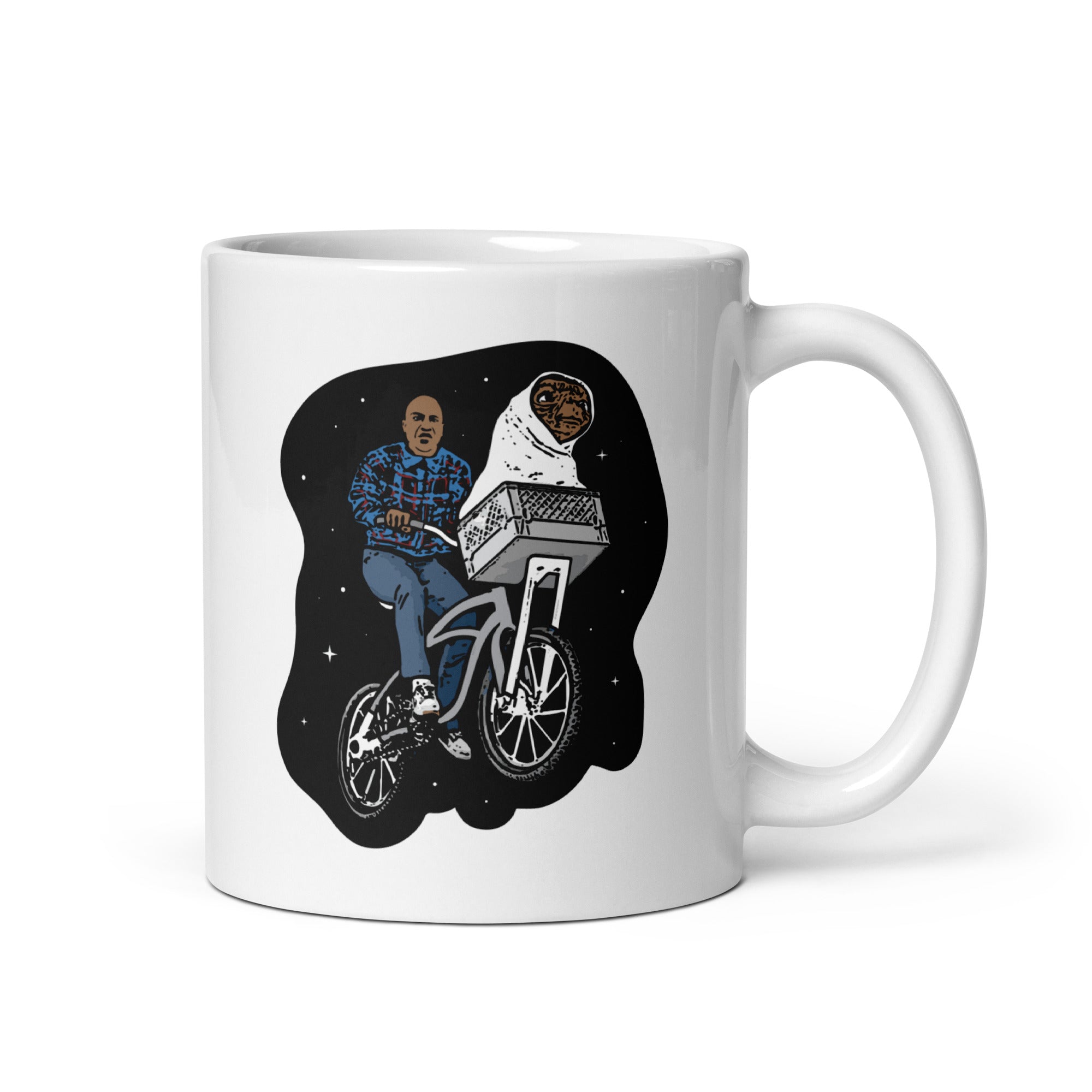 Deebo + Extra Terrestrial Bike Parody Mashup - 11oz Coffee Mug