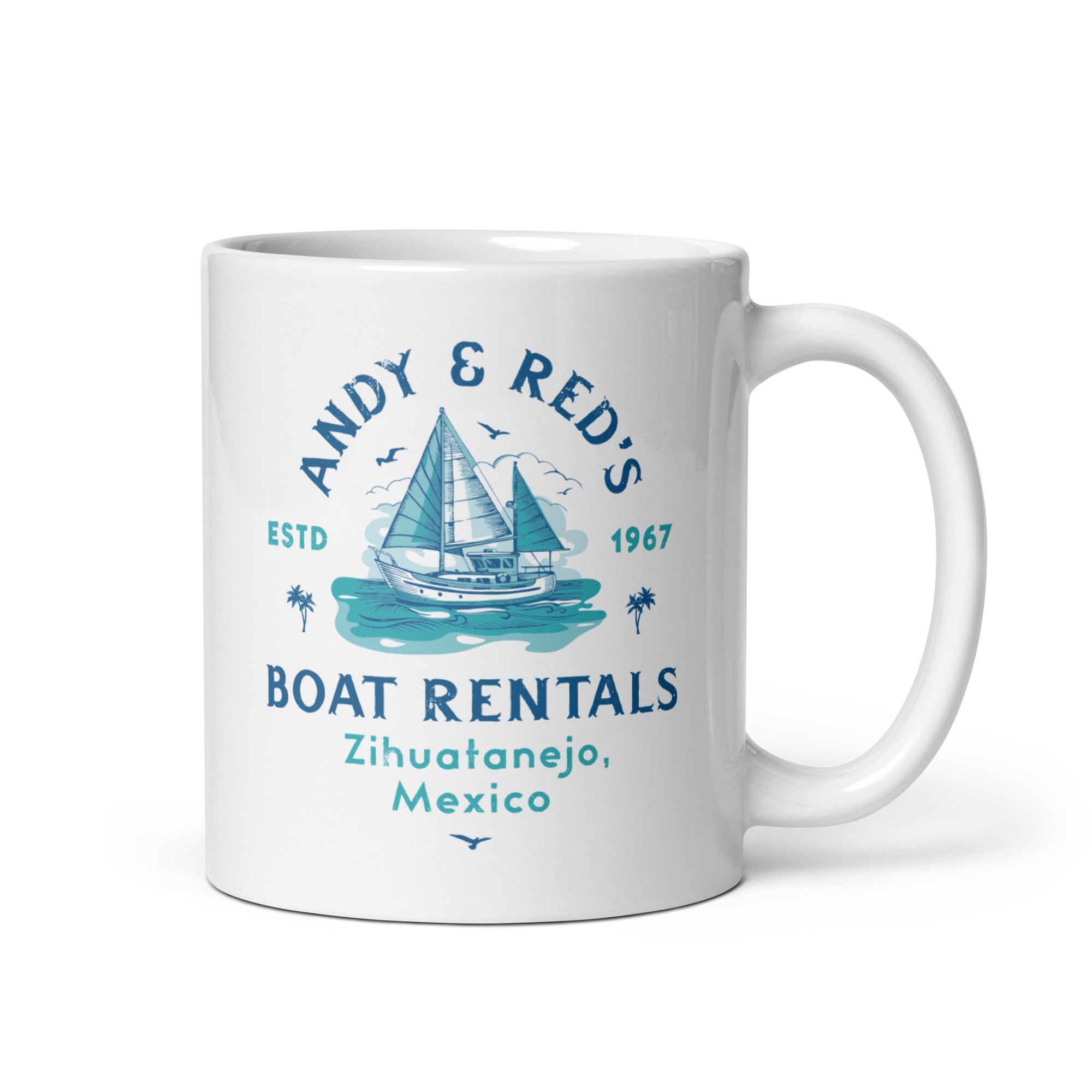 Andy & Red's Boat Rentals - 11oz Coffee Mug