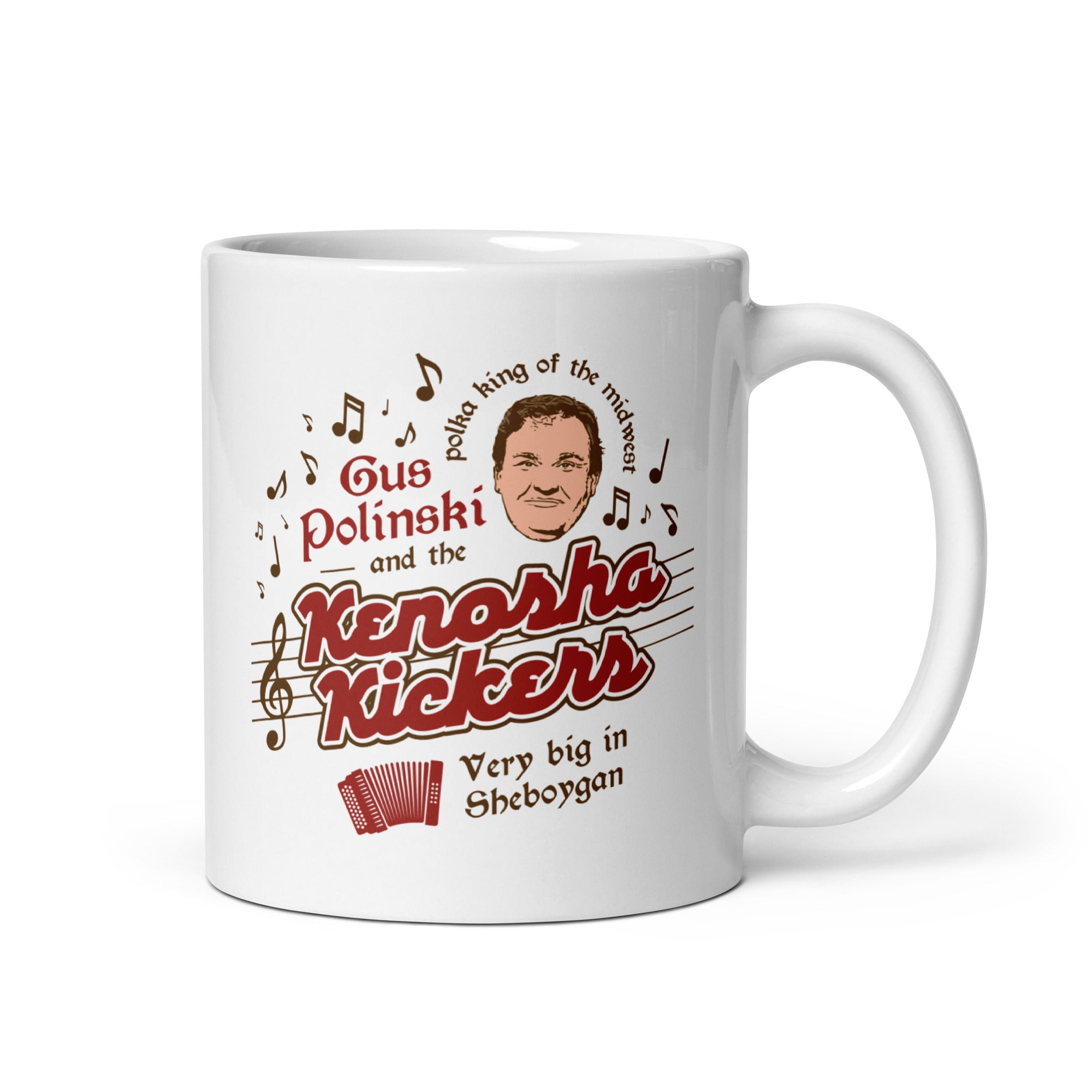 Gus Polinski and The Kenosha Kickers - 11oz Coffee Mug