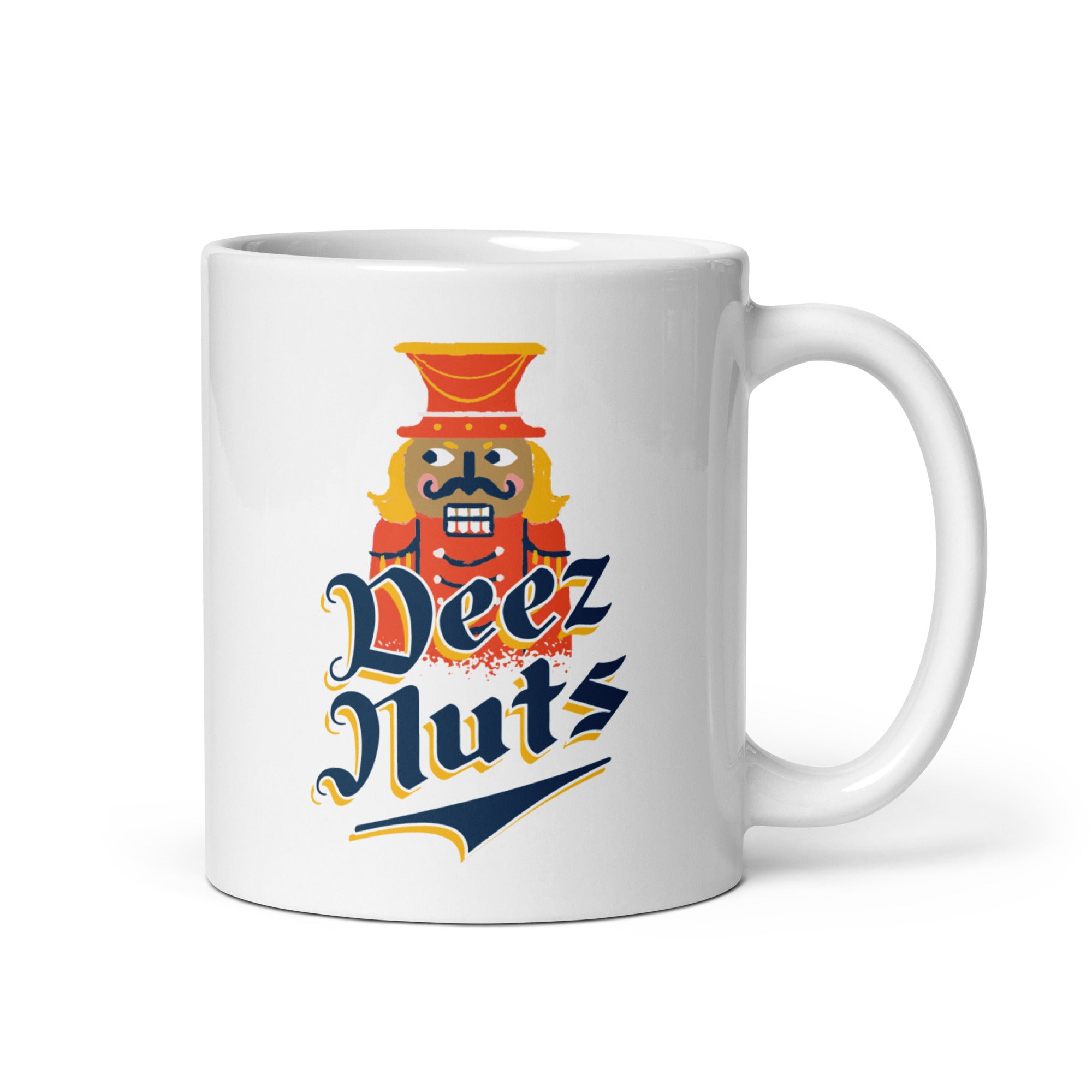 Deez Nuts Nutcracker - 11oz Coffee Mug