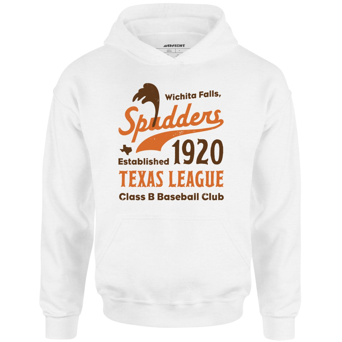 Wichita Falls Spudders - Texas - Vintage Defunct Baseball Teams - Unisex Hoodie