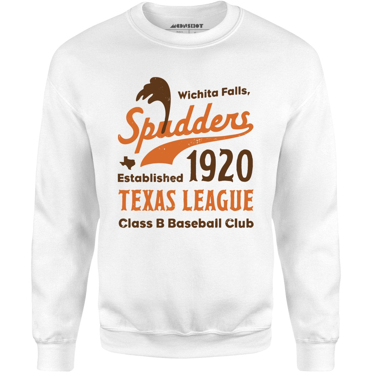 Wichita Falls Spudders - Texas - Vintage Defunct Baseball Teams - Unisex Sweatshirt