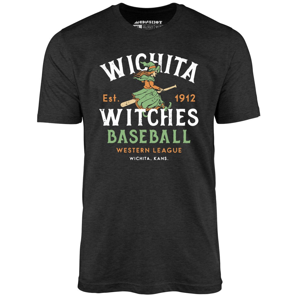 Wichita Witches - Kansas - Vintage Defunct Baseball Teams - Unisex T-Shirt