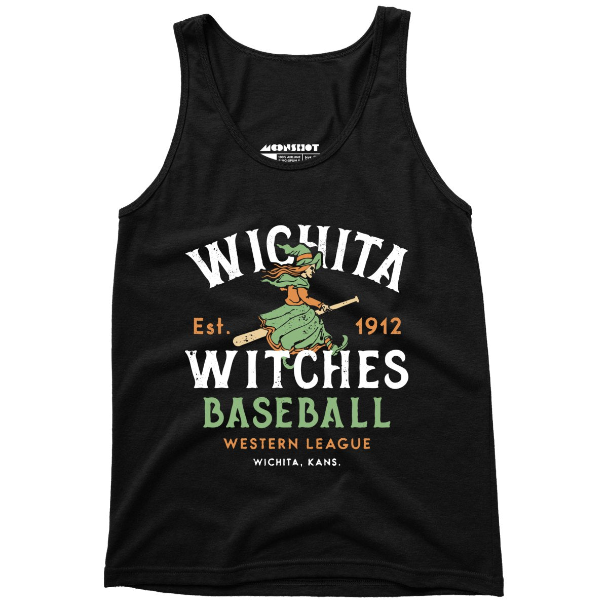 Wichita Witches - Kansas - Vintage Defunct Baseball Teams - Unisex Tank Top