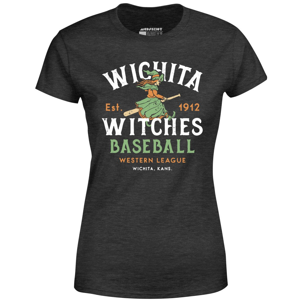 Wichita Witches - Kansas - Vintage Defunct Baseball Teams - Women's T-Shirt