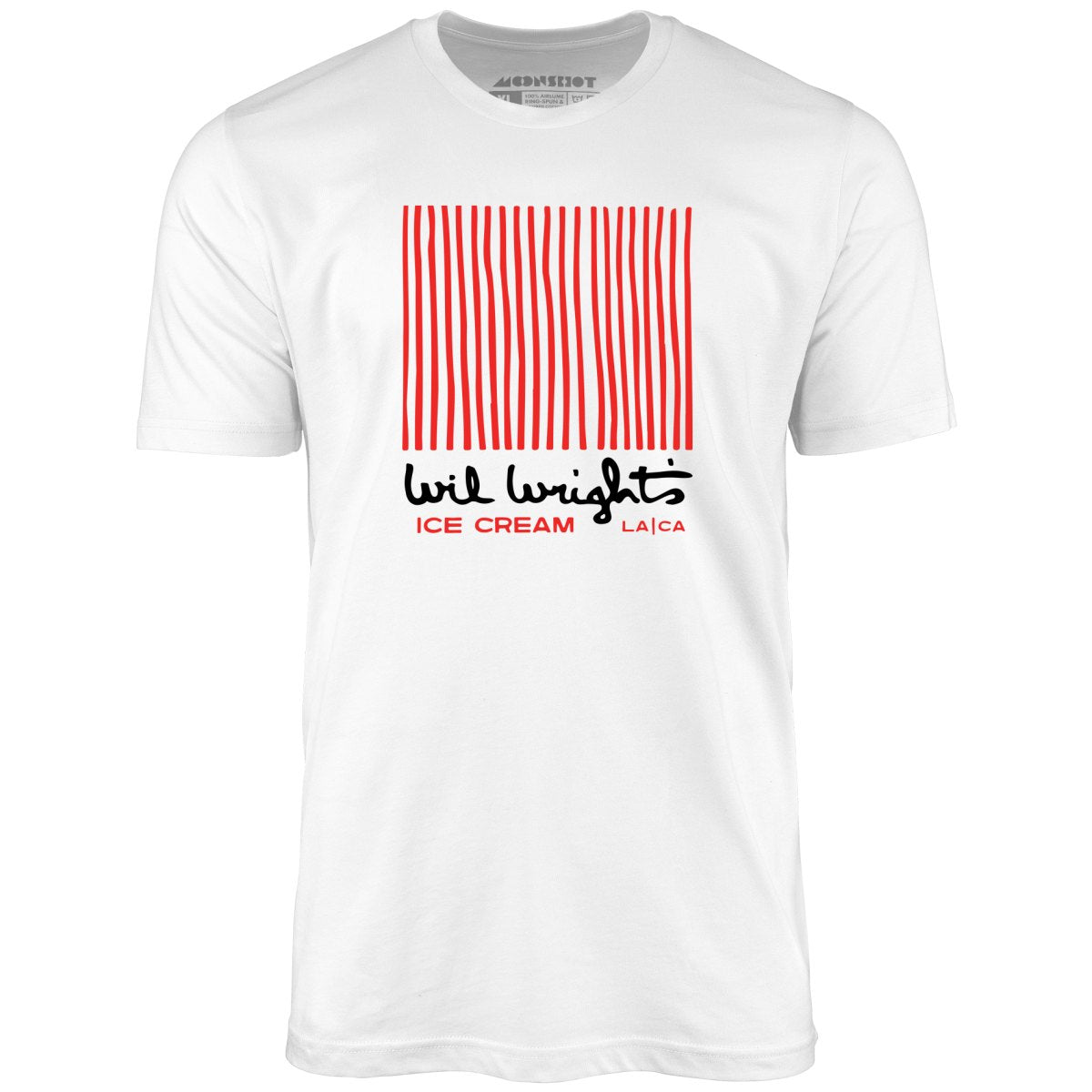 Wil Wright's Ice Cream - Los Angeles, CA - Vintage Ice Cream Parlor - Unisex T-Shirt