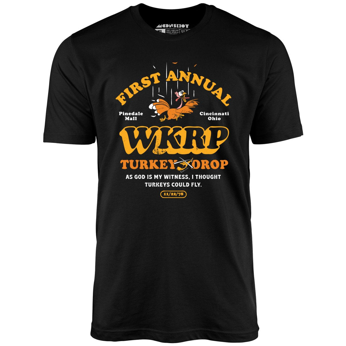 WKRP Turkey Drop - Unisex T-Shirt