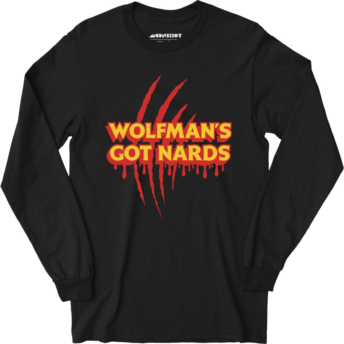Wolfman's Got Nards - Long Sleeve T-Shirt