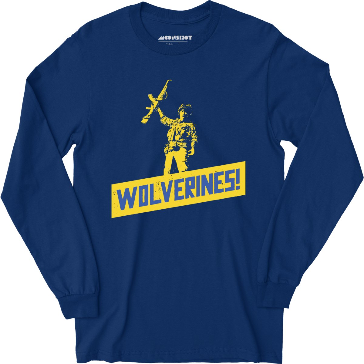 Wolverines Support Ukraine - Long Sleeve T-Shirt