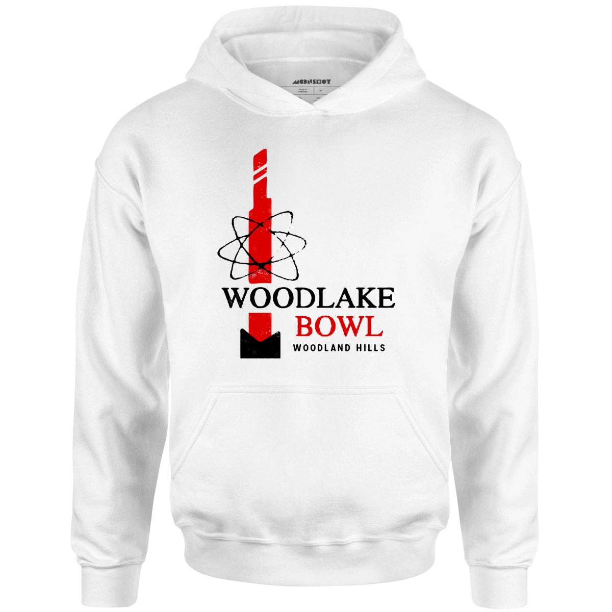 Woodlake Bowl - Woodland Hills, CA - Vintage Bowling Alley - Unisex Hoodie
