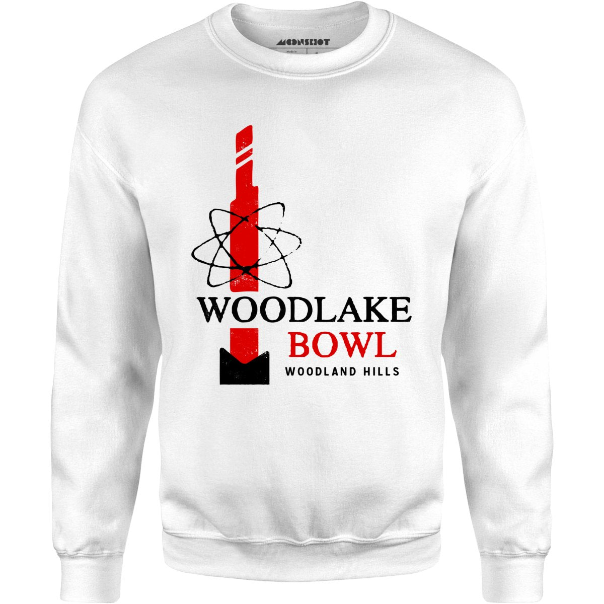 Woodlake Bowl - Woodland Hills, CA - Vintage Bowling Alley - Unisex Sweatshirt