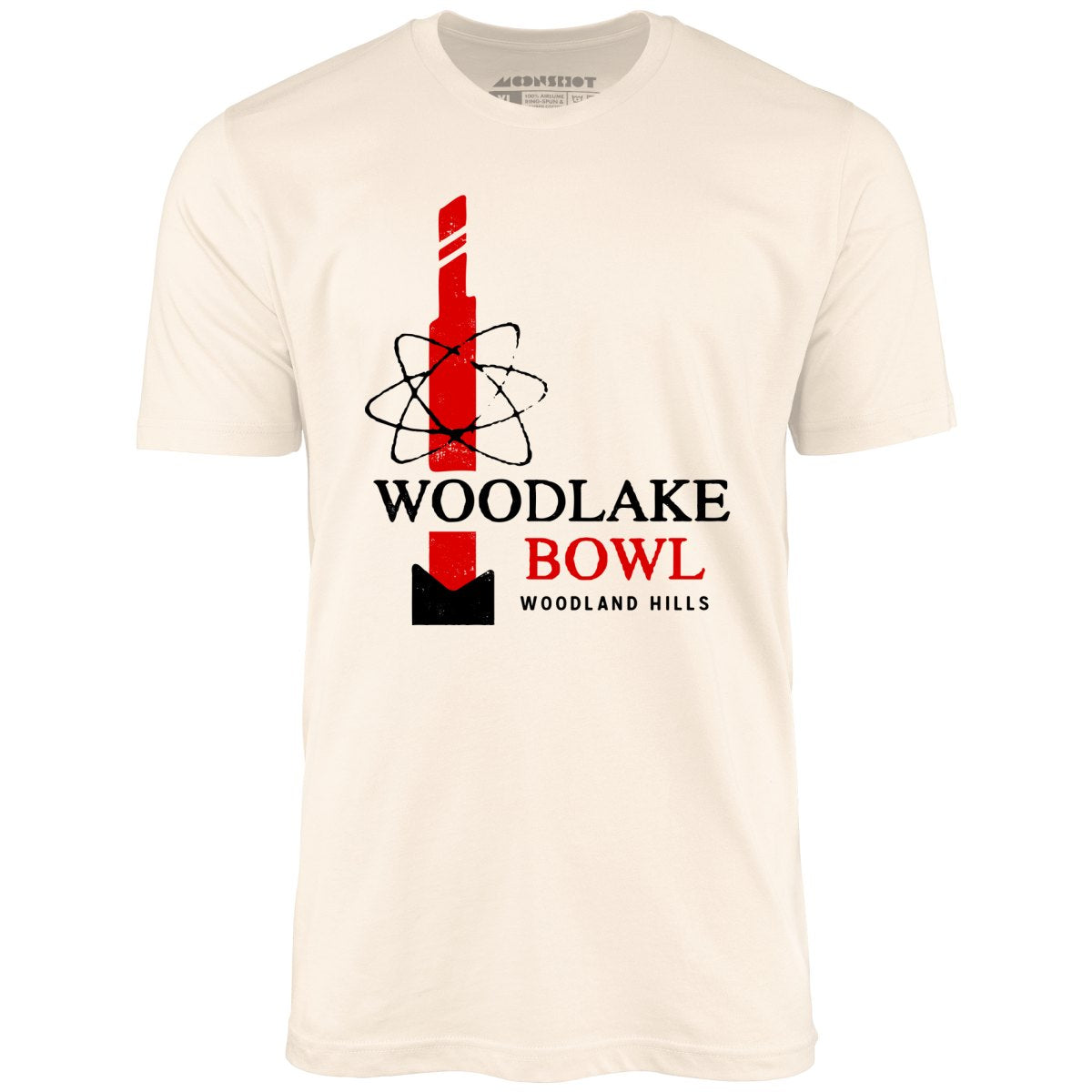 Woodlake Bowl - Woodland Hills, CA - Vintage Bowling Alley - Unisex T-Shirt