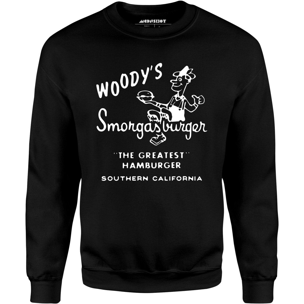 Woody's Smorgasburger - California - Vintage Restaurant - Unisex Sweatshirt