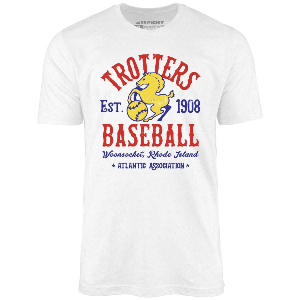 Woonsocket Trotters Rhode Island Vintage Defunct Baseball Teams Unisex T Shirt m00nshot