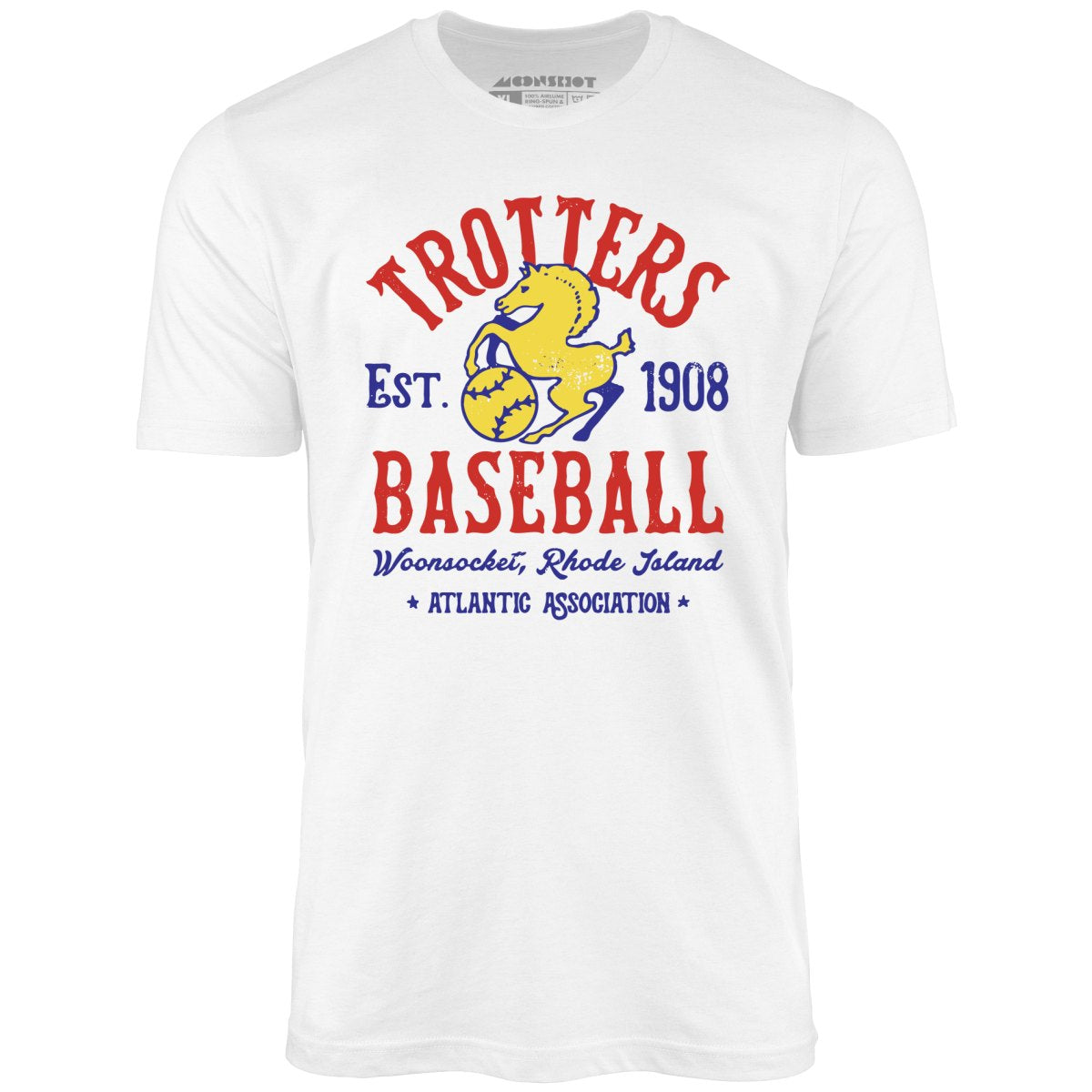 Woonsocket Trotters - Rhode Island - Vintage Defunct Baseball Teams - Unisex T-Shirt