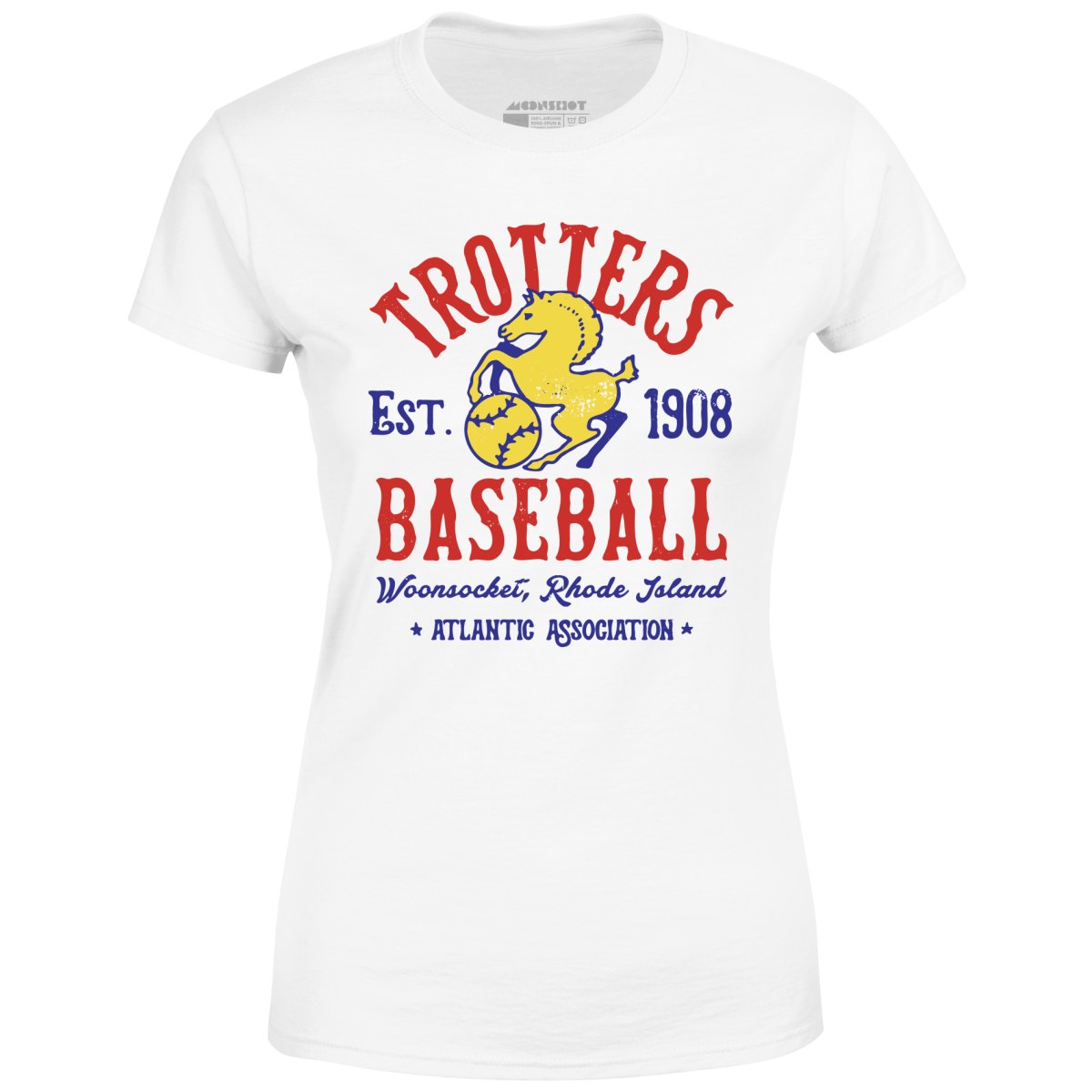 Woonsocket Trotters - Rhode Island - Vintage Defunct Baseball Teams - Women's T-Shirt