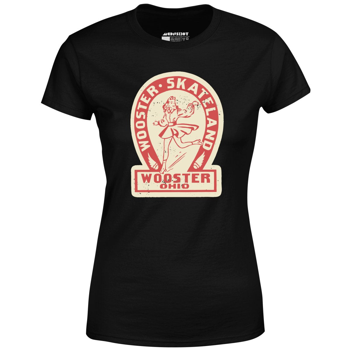 Wooster Skateland - Wooster, OH - Vintage Roller Rink - Women's T-Shirt