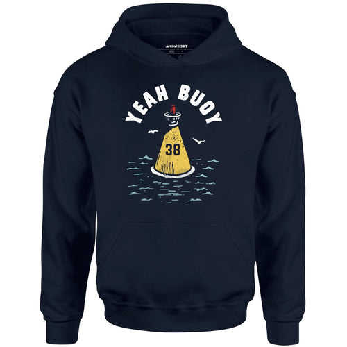 Yeah Buoy Unisex Hoodie Navy S - Main Image