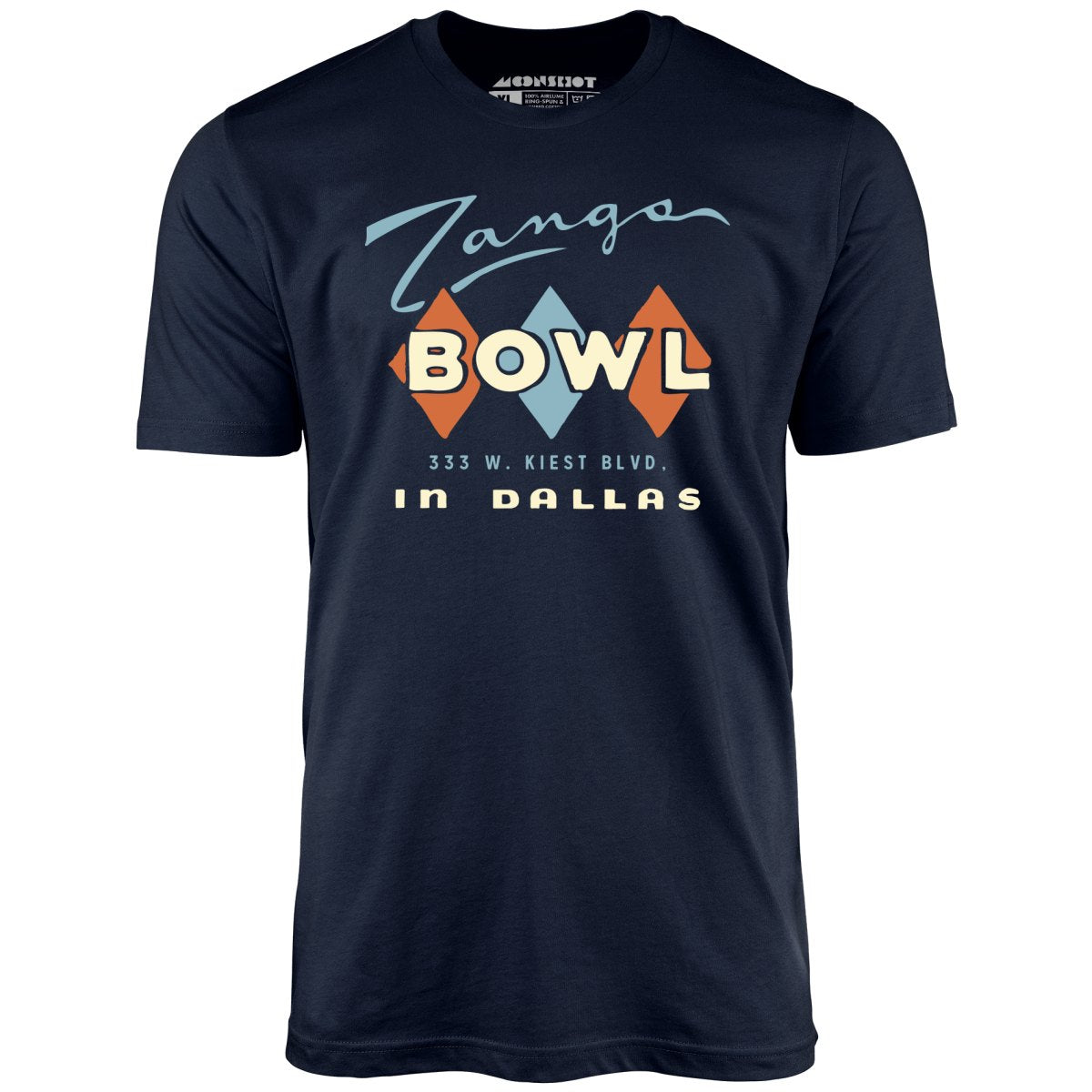 Zangs Bowl - Dallas, TX - Vintage Bowling Alley - Unisex T-Shirt