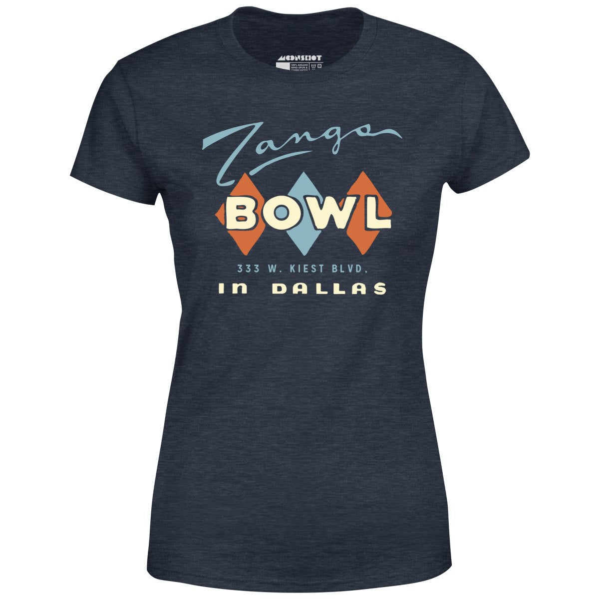 Zangs Bowl - Dallas, TX - Vintage Bowling Alley - Women's T-Shirt