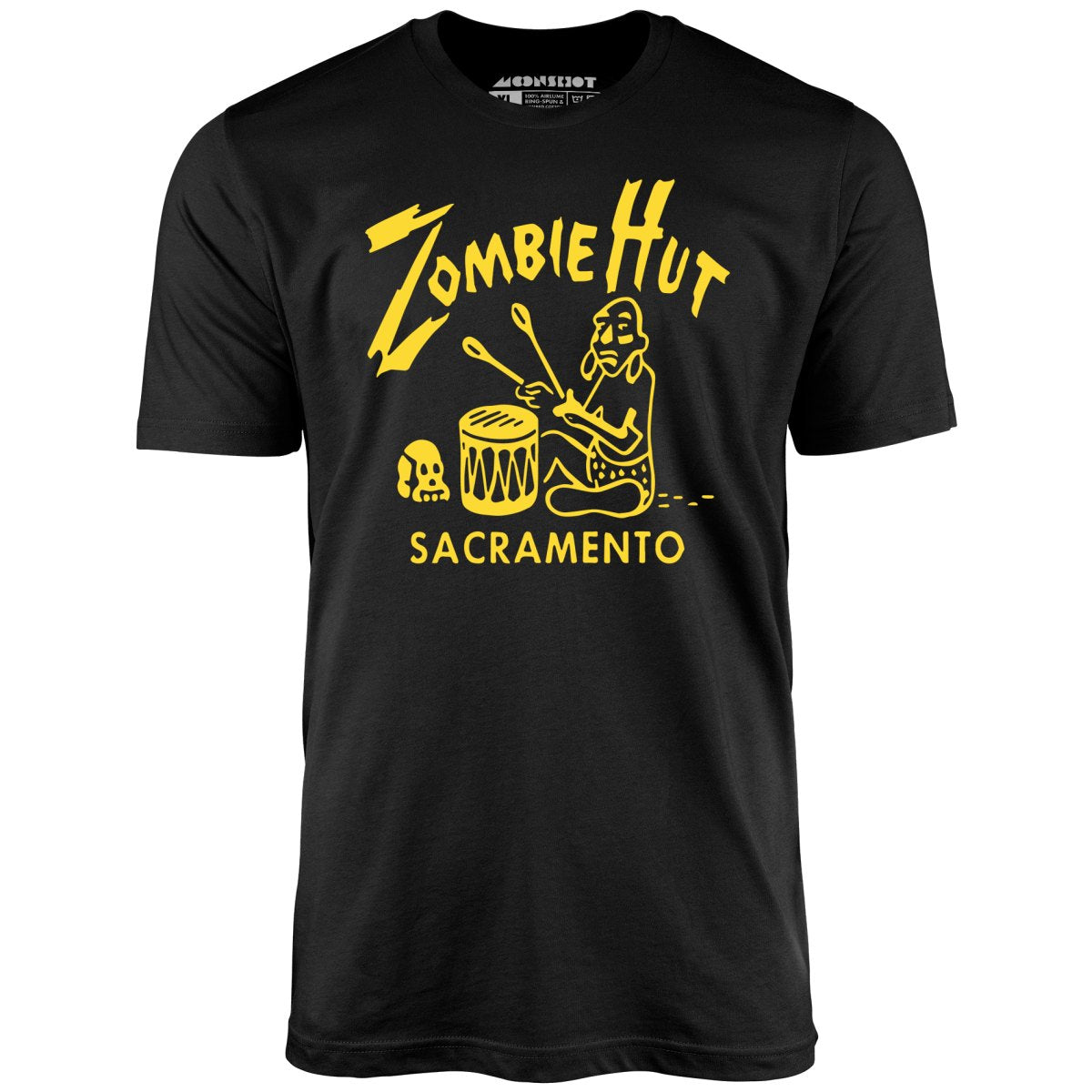 Zombie Hut - Sacramento, CA - Vintage Tiki Bar - Unisex T-Shirt