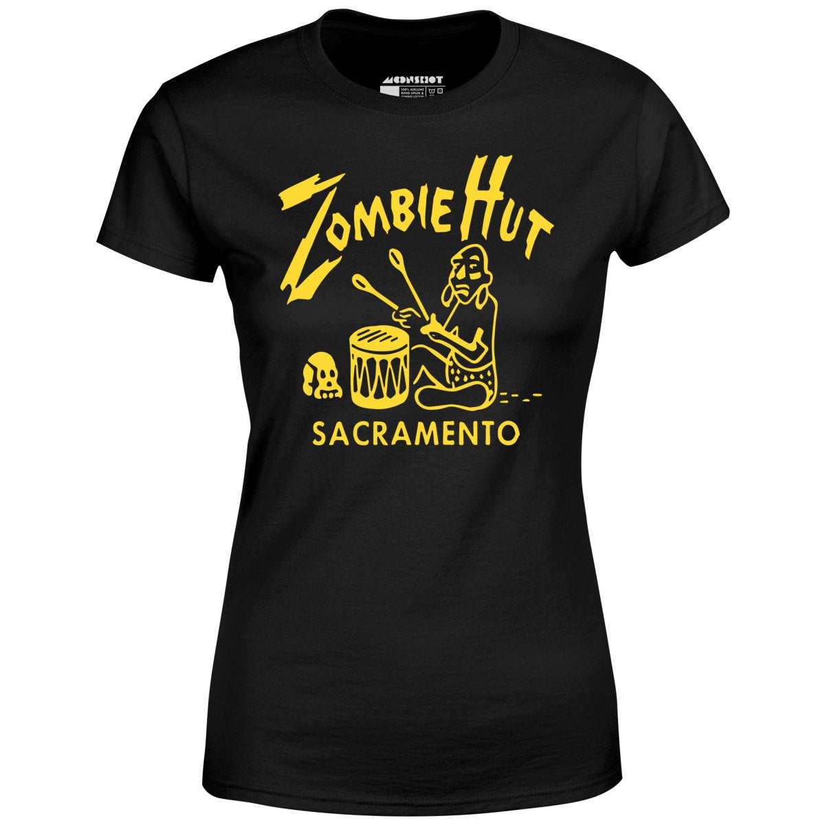 Zombie Hut - Sacramento, CA - Vintage Tiki Bar - Women's T-Shirt