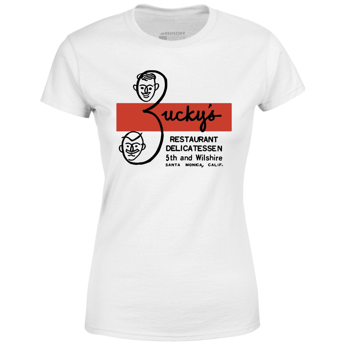 Zucky's Delicatessen - Santa Monica, CA - Vintage Restaurant - Women's T-Shirt
